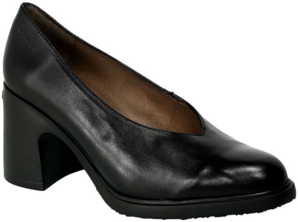Czółenka Wonders M-5503 Bora Negro Skórzane