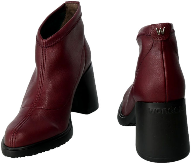 Botki Wonders M-5504 Camelus Vino Strech Wild Vino