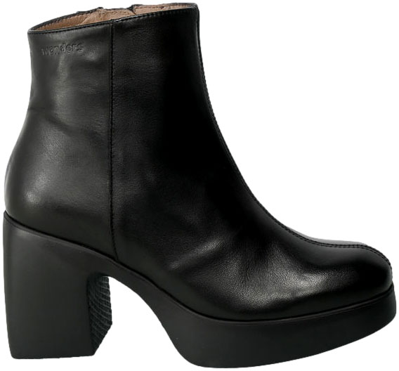 Botki Wonders H-4902 Iseo Negro Skóra