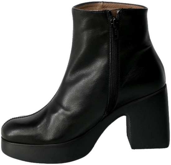 Botki Wonders H-4902 Iseo Negro Skóra