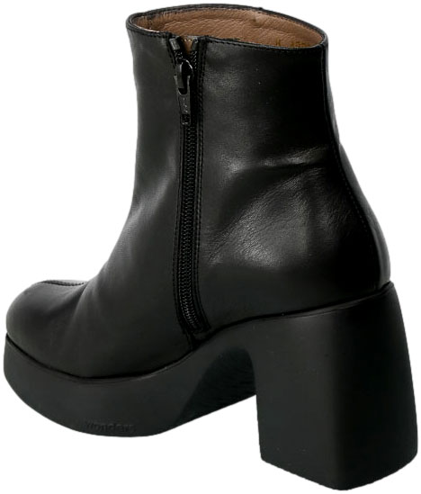 Botki Wonders H-4902 Iseo Negro Skóra
