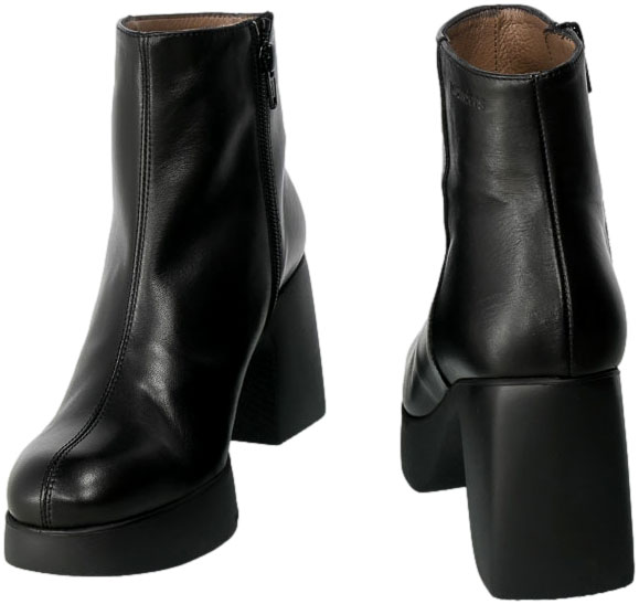 Botki Wonders H-4902 Iseo Negro Skóra