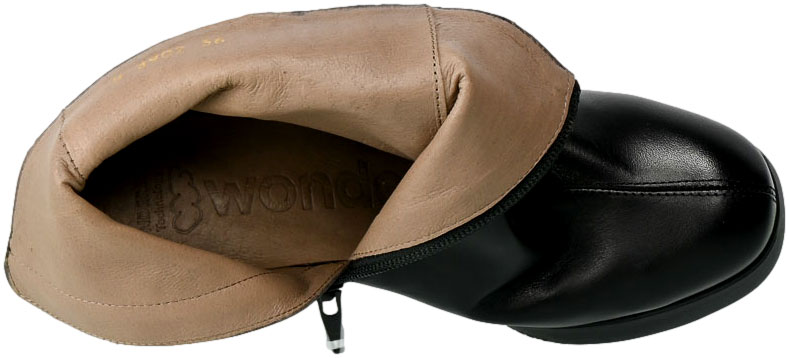 Botki Wonders H-4902 Iseo Negro Skóra