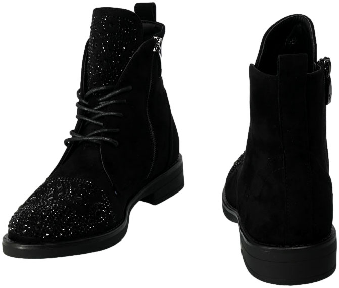 Trzewiki Potocki 23-12178BK Czarny 