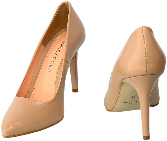 Szpilki Baldaccini 596200-Y Cherie Beige Skóra