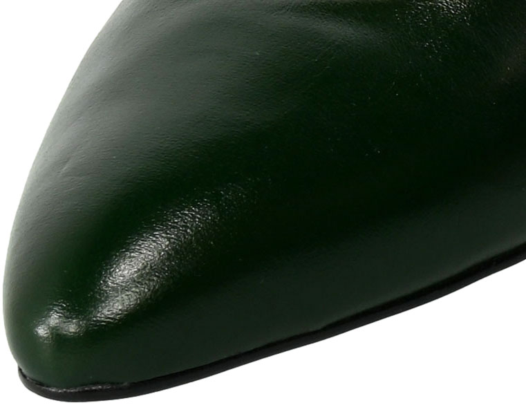 Szpilki Szydłowski 2814 865 Zielony Skóra 
