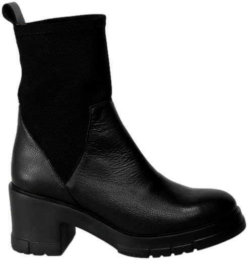 Botki Wonders H-4430 Licra Aneto Negro Czarne
