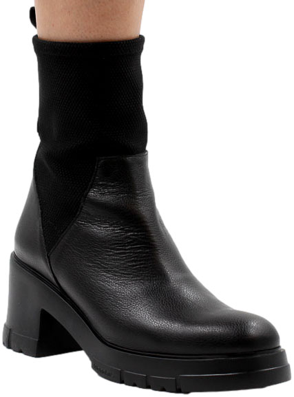 Botki Wonders H-4430 Licra Aneto Negro Czarne