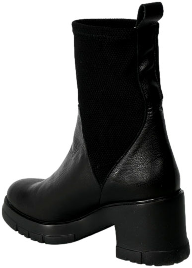 Botki Wonders H-4430 Licra Aneto Negro Czarne