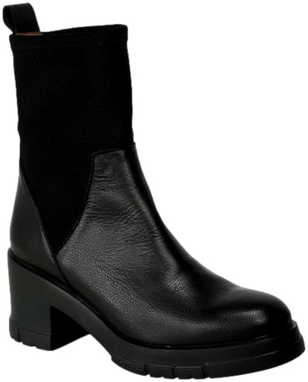 Botki Wonders H-4430 Licra Aneto Negro Czarne