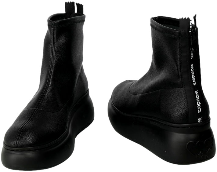 Botki Wonders A-2622 Camelus Negro Czarne