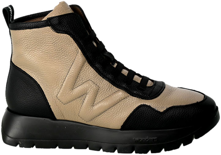 Sneakersy  Wonders A-2415 Wild Negro W Czarne