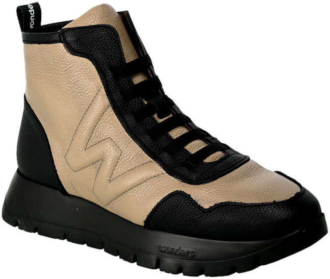 Sneakersy  Wonders A-2415 Wild Negro W Czarne