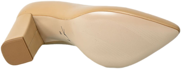 Czółenka Visconi 741571-896 Nude 20 Beż Skórzane OBL