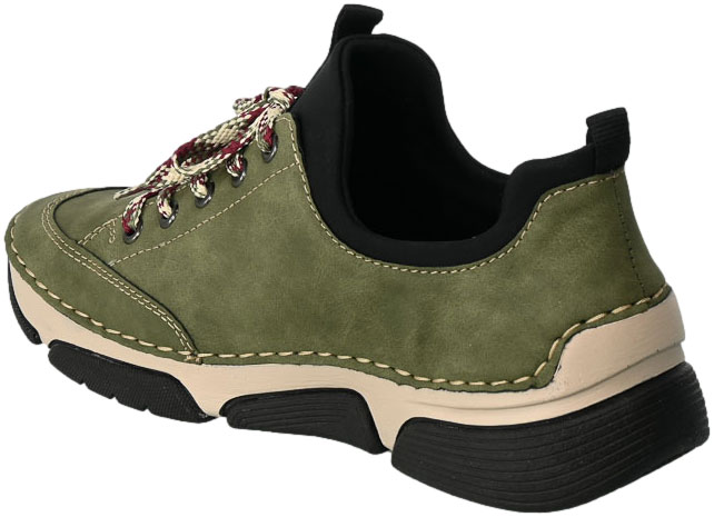Półbuty Rieker 45973-54 Green Comb