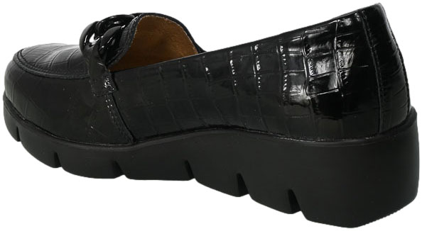 Mokasyny Filippo DP4128-23BK Czarne Skórzane