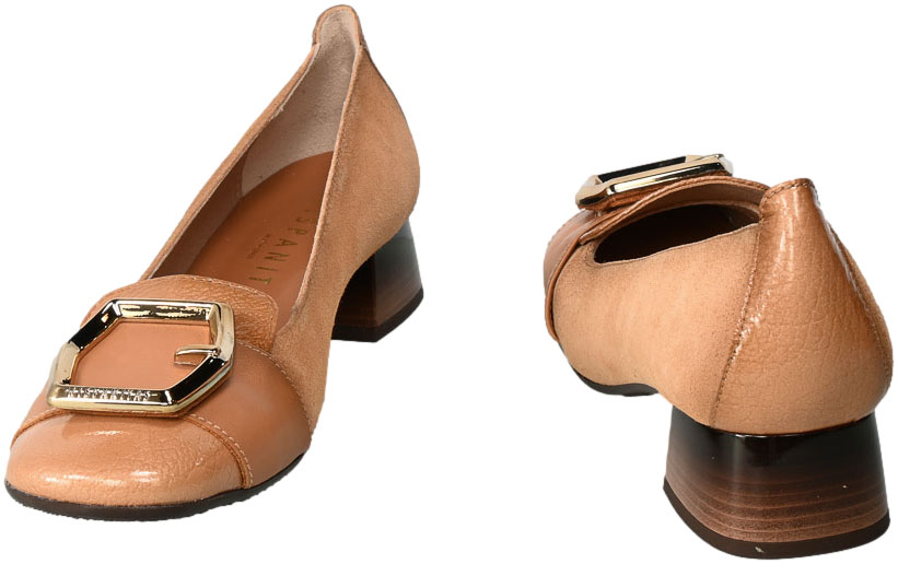 Czółenka Hispanitas HI232987 Rio123 Apricot Skóra