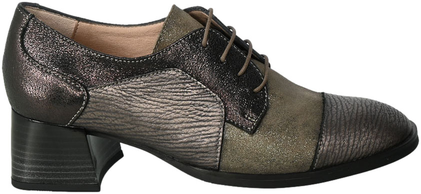 Półbuty Hispanitas HI232999 Shark15 Galaxy17 Wengue Skóra
