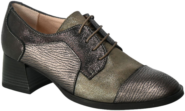 Półbuty Hispanitas HI232999 Shark15 Galaxy17 Wengue Skóra