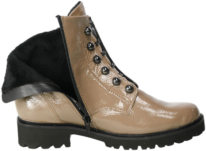Trzewiki Remonte D8670-20 Brown Brązowe Skórzane