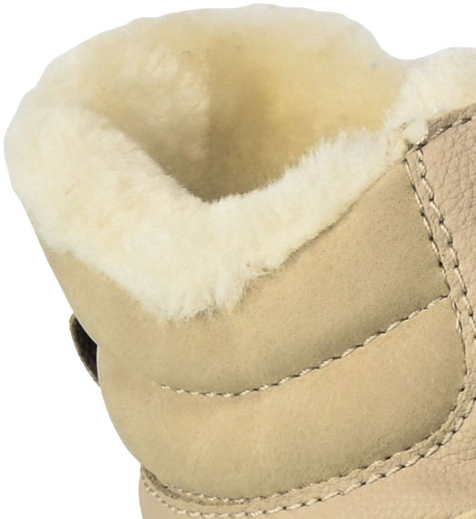 Trzewiki Rieker N4002-60 Beige Skórzane