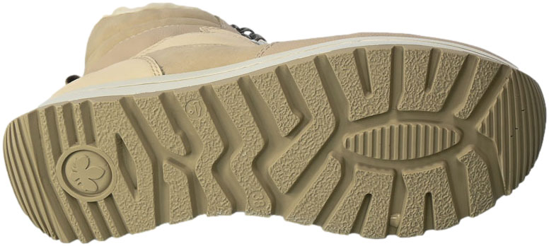 Trzewiki Rieker N4002-60 Beige Skórzane