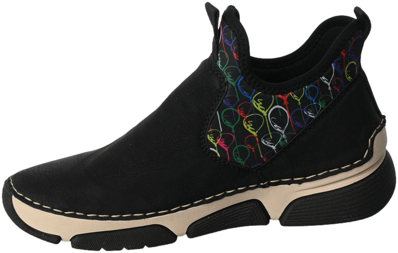 Trzewiki Rieker 45957-00 Black Czarne