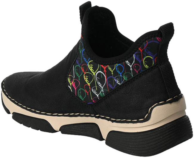 Trzewiki Rieker 45957-00 Black Czarne