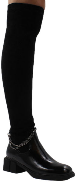 Kozaki Loretta Vitale 3303 Black Czarne