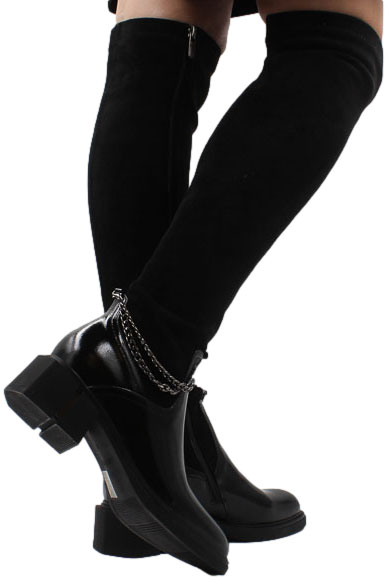 Kozaki Loretta Vitale 3303 Black Czarne
