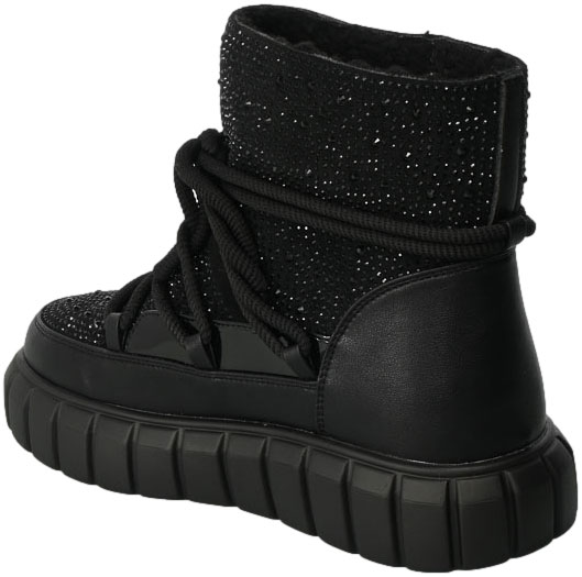 Śniegowce GOE MM2N4080 Black Czarne