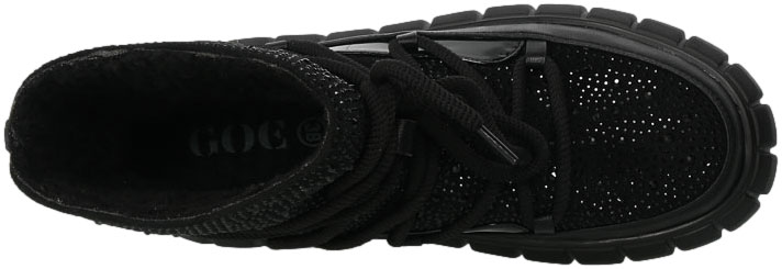 Śniegowce GOE MM2N4080 Black Czarne