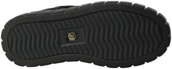 Śniegowce GOE MM2N4080 Black Czarne