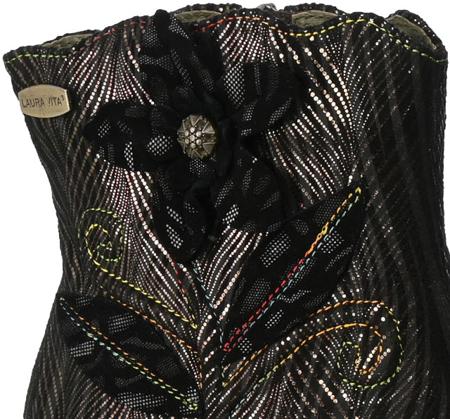 Botki Laura Vita ALCBaneo 139A SL316-139A Noir