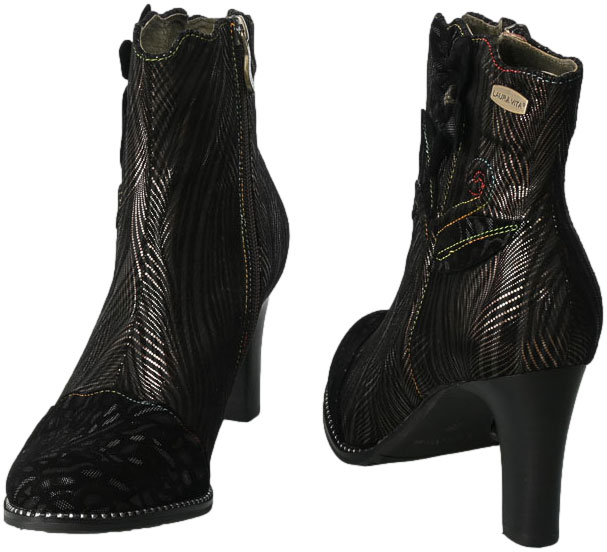 Botki Laura Vita ALCBaneo 139A SL316-139A Noir