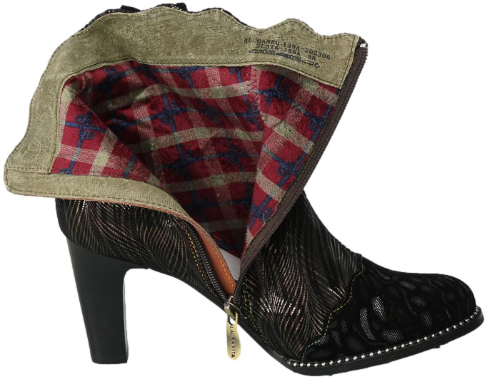Botki Laura Vita ALCBaneo 139A SL316-139A Noir