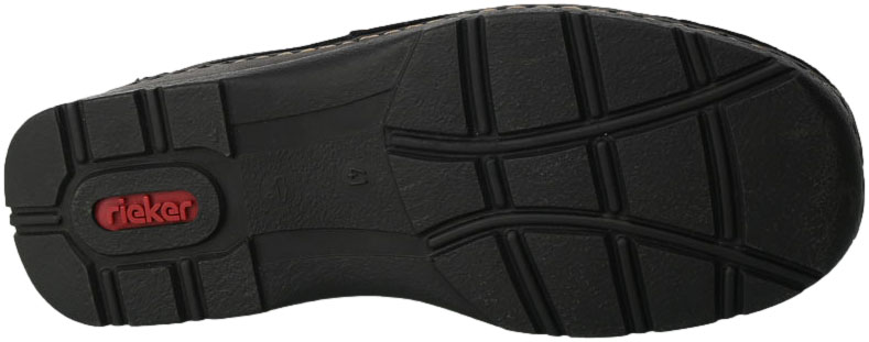 Trzewiki Rieker 05398-00 Black Czarne Skórzane