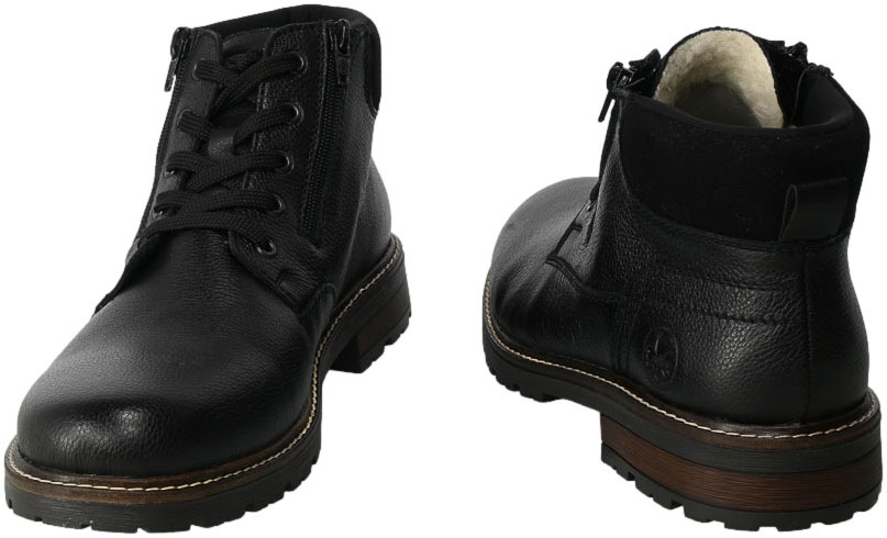 Trzewiki Rieker 32007-00 Black Czarne