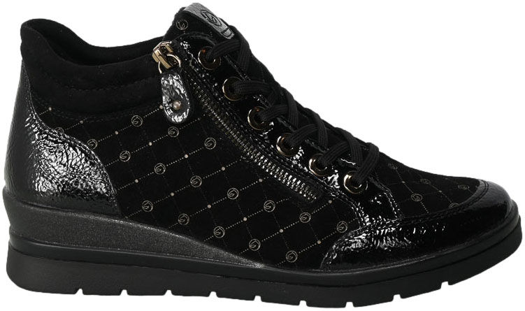 Sneakersy Remonte R0773-03 Black Czarne