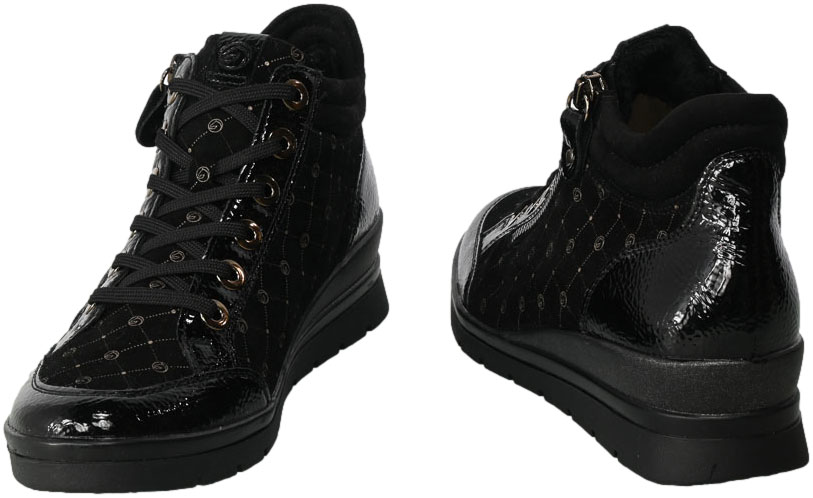 Sneakersy Remonte R0773-03 Black Czarne