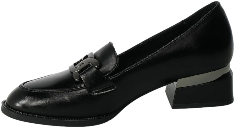 Mokasyny Vinceza 58162 BK PU Czarne