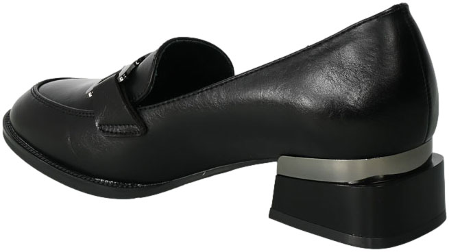 Mokasyny Vinceza 58162 BK PU Czarne