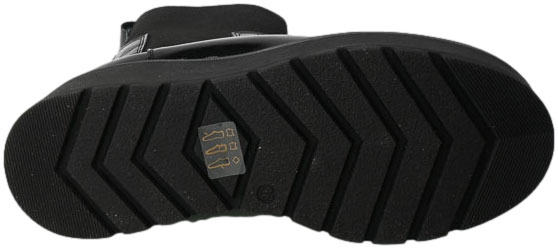 Trzewiki Euromoda Shoes Di1060-1 Czarne Skórzane