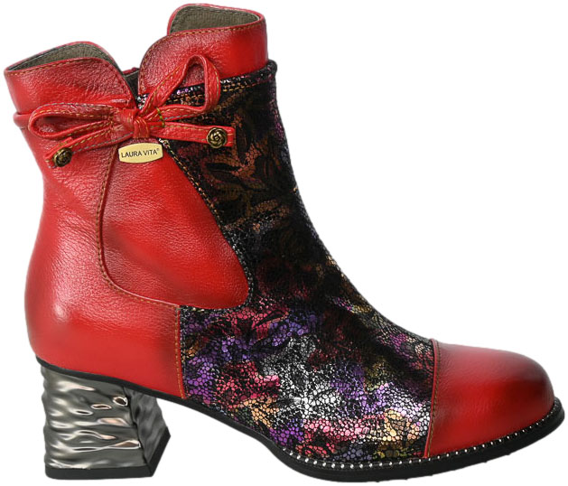 Botki Laura Vita ALCiro 04 Rouge SL321-4 Czerowne