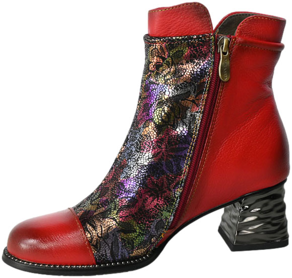 Botki Laura Vita ALCiro 04 Rouge SL321-4 Czerowne