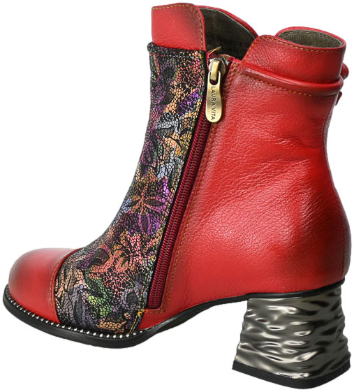 Botki Laura Vita ALCiro 04 Rouge SL321-4 Czerowne