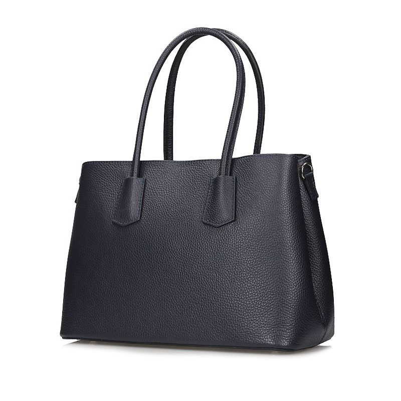 Torebka Toscanio C255 Granat Skóra