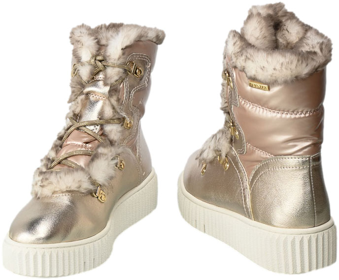 Śniegowce Tamaris 1-26854-29 933 Light Gold_TN