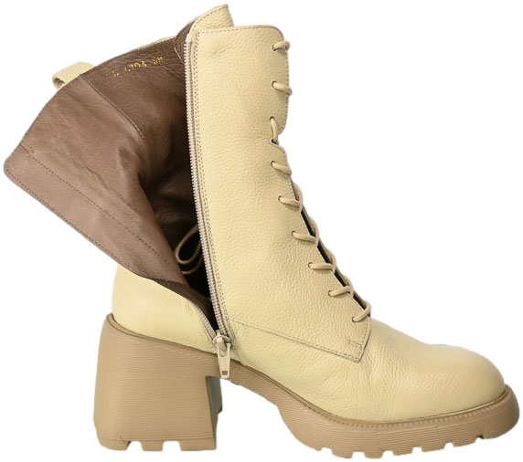 Trzewiki Wonders G-6704 Wild Cream Skóra