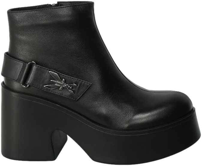 Botki Boccato 285 3067 35 Czarna  Skóra